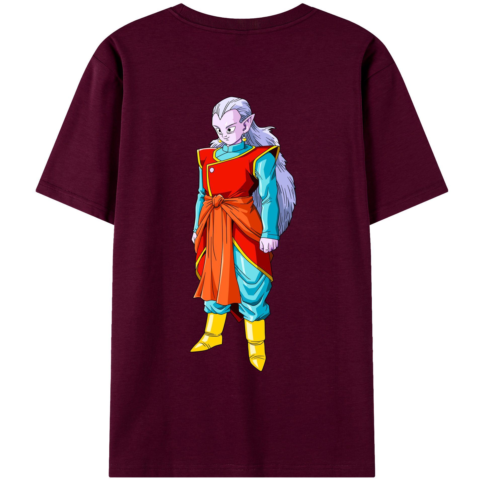 （画像用） ドラゴンボール DRAGON BALL レディース半袖Tシャツ(バックプリント)